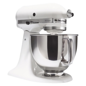 Kitchenaid White Artisan Stand Mixer Ksm150pswh - All