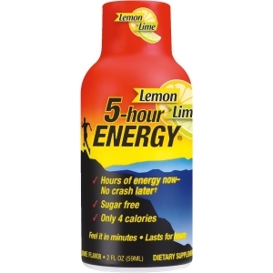 5 Hour Energy 1.93oz L-l Energy Drink 418127 Pack of 12 - All