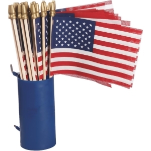 Valley Forge 48 Pack 4x6 Disp Cup Flag Use4d Pack of 48 - All
