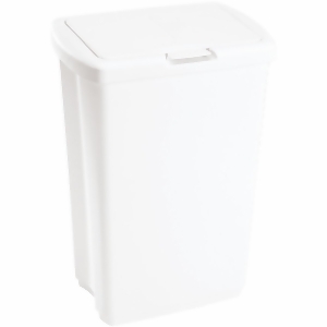 Rubbermaid 53 Quart White Wastebasket Fg233900wht - All