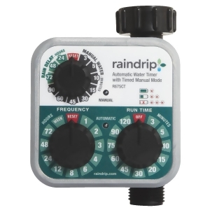 Raindrip 3 Dial Drip Water Timer R675ct - All