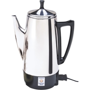 National Presto 12c Stainless Steel Coffee Maker 02811 - All