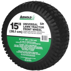 Arnold Corp. 15 Lawn Tractor Wheel 490-325-0012 - All