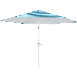 Sim Supply Inc. 7.5' Blu Stripe Umbrella Tjau-004a-230-bst - All