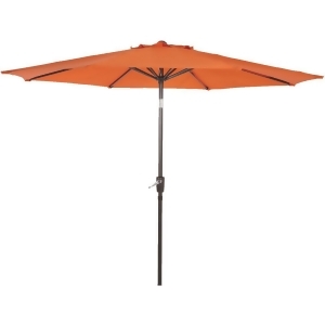 Sim Supply Inc. 9' Orange Aluminum Umbrella Tjau-004a-270-org - All