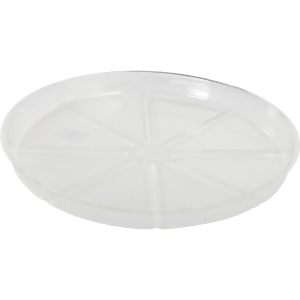 Sim Supply Inc. 14 Clear Vinyl Saucer 741779 Pack of 25 - All