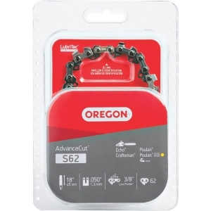 Oregon 18 Replacement Saw Chain S62 - All