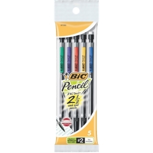 Bic Corporation 5 Pack .7mm Pencil Mpp51blk Pack of 12 - All