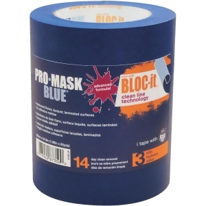 Intertape Polymer Group 3 Pack 1.88 Blue Mask Tape 87350-3P - All