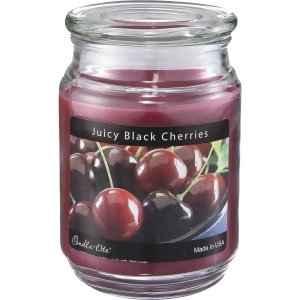 Candle-lite Black Cherry Jar Candle 3297565 Pack of 4 - All