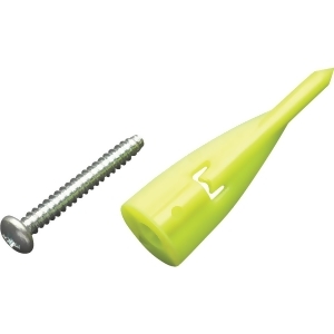 Wallclaw Anchors Llc 100 Pack Wallclaw Anchor Pck-wc100-ys - All