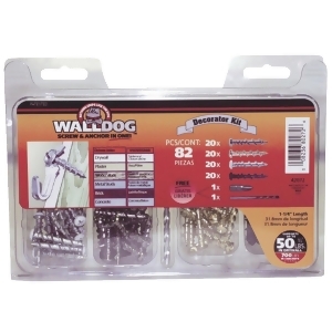 Hillman Fastener Corp Walldog Decorator Kit 42072 - All