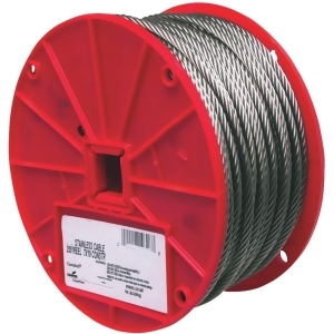 Apex Cooper Campbell 250' 1/8 7x7 Stainless Steel Cable 7000426 - All