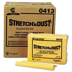 Stretch 'n Dust Cloths 12 3/5 x 17 Yellow 400/Carton 0413 - All