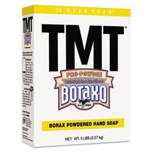 Tmt Powdered Hand Soap Unscented Powder 5lb Box 10/Carton 02561Ct - All
