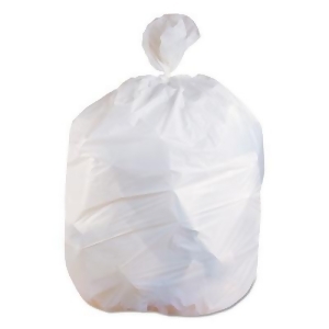 Low-density Can Liners 33 gal 0.75 mil 30 x 39 White 150/Carton H6639ew - All