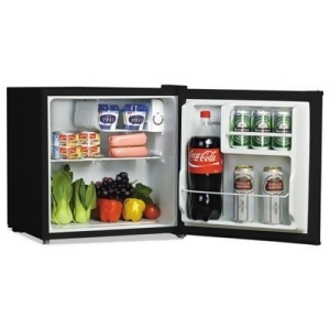 1.6 Cu. Ft. Refrigerator with Chiller Compartment Black Rf616b - All