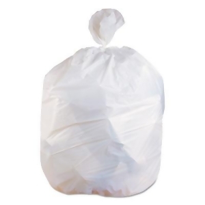 Low-density Can Liners 40-45 gal 0.75 mil 40 x 46 White 100/Carton H8046ew - All