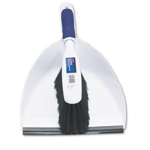 Duster Brush w/Plastic Dustpan White 12/Carton 6C0100ct - All