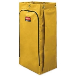 Vinyl Cleaning Cart Bag 34 gal Yellow 17 1/2w x 10 1/2d x 33h 1966881 - All