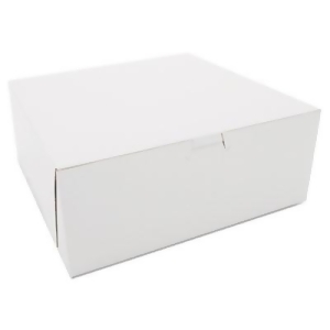 Bakery Boxes White Kraft 10W x 10D x 4H 0973 - All