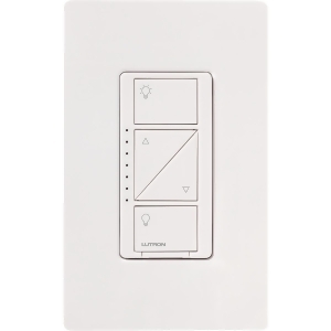 Lutron White 600w In-Wall Dimmer Pd-6wcl-wh - All