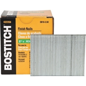 Bostitch 2-1/2 16 Gauge Finish Nail Sb16-2.50 - All