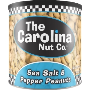 Carolina Nut Co. Sea Salt/Pepper Peanuts 11008 Pack of 6 - All