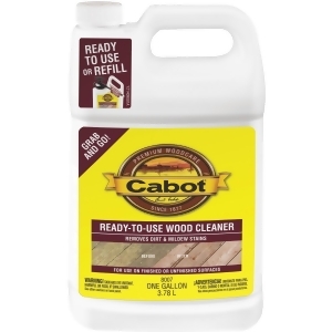 Valspar/cabot Inc. Ready Use Wood Cleaner 140.0008007.007 Pack of 4 - All