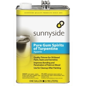 Sunnyside Pure Gum Spirits Of Turpentine, Gallon