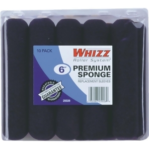 Whizz Roller System 10 Pack 6 Black Foam Cover 25026 - All