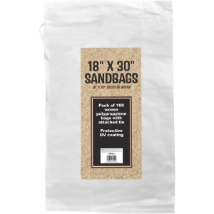 Sim Supply Inc. 100 Pack 18x30 Sandbags Et2017ypp0140 - All