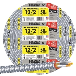 Southwire 50' 12/2 Stl Armor Cable 55274952 - All