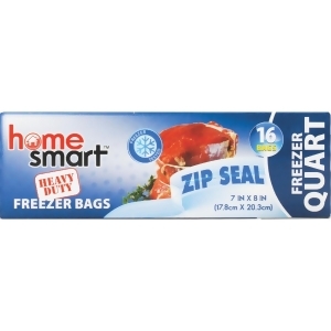 International Wholesale 16pc Qt Freezer Bag Hs-00249 Pack of 24 - All
