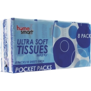 International Wholesale 8 Pack Pocket Tissue Sv-01749 Pack of 24 - All