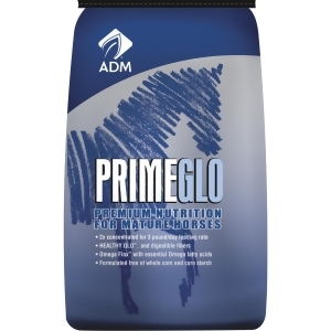 Adm 50lb Primeglo Horse Feed 81578Aaa24 - All