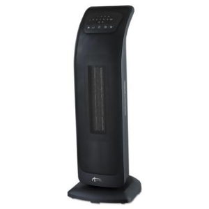 Tower Ceramic Heater with Remote Control 9 1/8 w x 8 3/8 d x 23 h Black Hect23 - All
