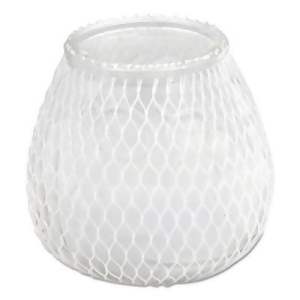 Euro-venetian Filled Glass Candles 60 Hour Burn Frost White 12/Carton 40124 - All