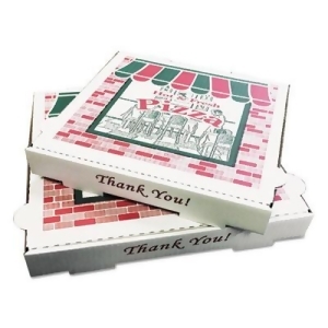 Takeout Containers 12in Pizza White 12w x 12d x 1 3/4h 50/Bundle Pzcorb12 - All