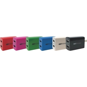 Aries 2.4amp Dual Wall Charger Cwp2usbacmult Pack of 30 - All