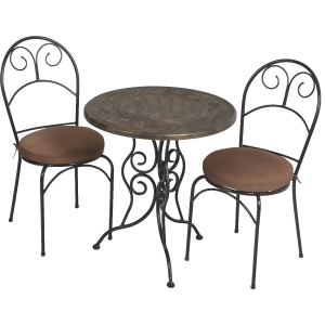 Sim Supply Inc. 3pc Abbey Bistro Set Ytr581407 - All