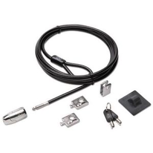 Desktop and Peripherals Locking Kit 2.0 8ft Carbon Steel Cable 64424 - All