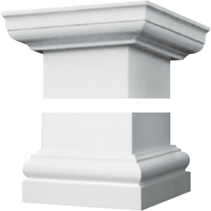 Crown Column 8 Sq/F/G Cap/Base Set 6048080802 - All