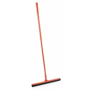 Vikan 28 W Straight Double Foam Rubber Floor Squeegee With Handle Red - All