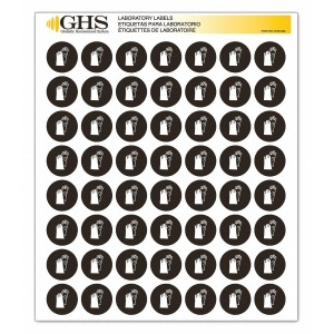 Ghs Safety Label Gloss Paper Gloves Pk1120 Paper Ghs1222 - All