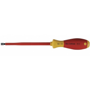 Wiha Tools Steel Insulated Screwdriver with 7 Shank and 5/16 Keystone Slotted - All