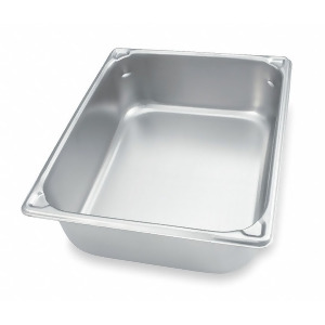Vollrath 10-3/8 x 12-3/4 x 1-1/4 2.1 Qt. Stainless Steel Steam Table Pan - All