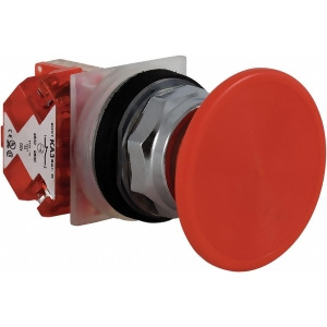Schneider Electric Non-Illuminated Push Button 30mm Red Metal 9001Kr25rh6 - All