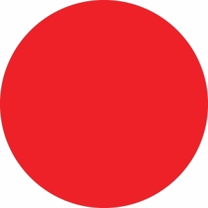 Panduit Red Dot Label Polyester Height 3/4 x Width 3/4 300 Pk Pld-62 - All