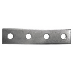 Calbrite 316 Stainless Steel Four Hole Splice Plate Polished Brite Finish - All